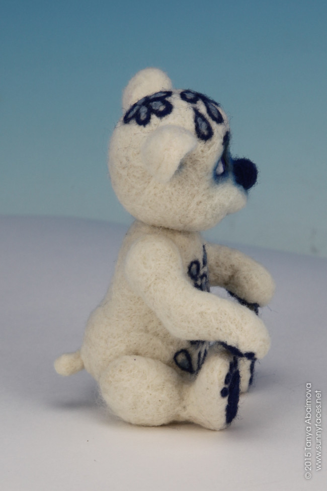 Smily - One-Of-A-Kind Doll by Tanya Abaimova. Soft Sculptures Gallery 