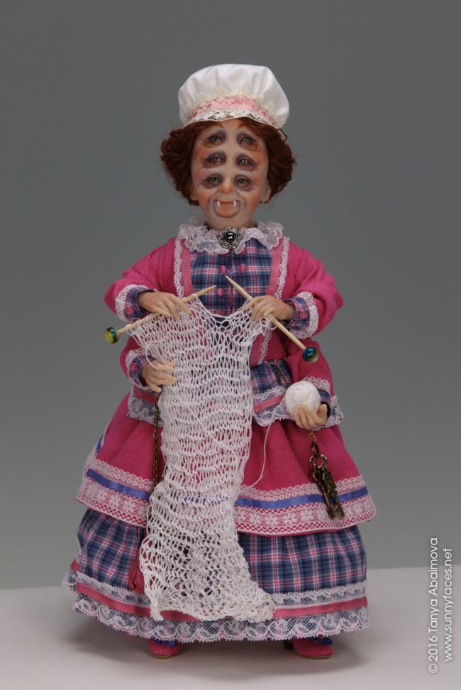 Mrs. Lightfoot - One-Of-A-Kind Doll by Tanya Abaimova. Creatures Gallery 
