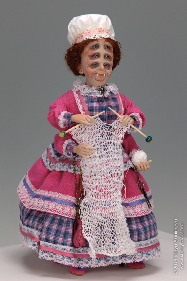 Mrs. Lightfoot - One-Of-A-Kind Doll by Tanya Abaimova. Creatures Gallery 