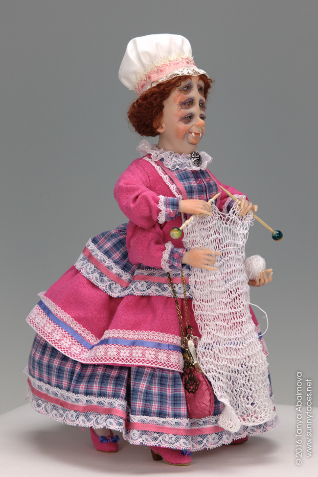 Mrs. Lightfoot - One-Of-A-Kind Doll by Tanya Abaimova. Creatures Gallery 