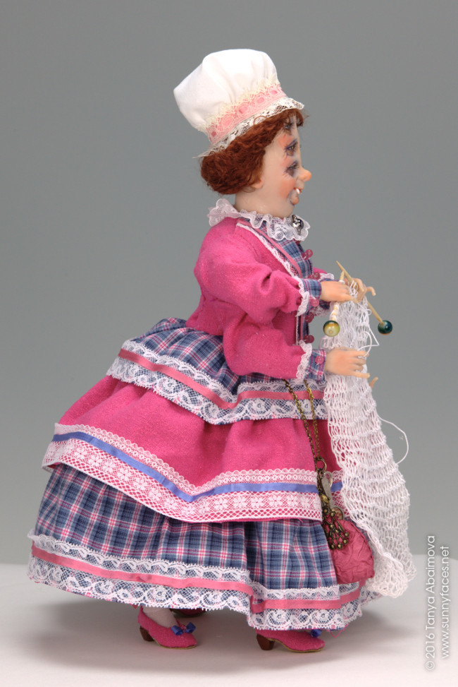 Mrs. Lightfoot - One-Of-A-Kind Doll by Tanya Abaimova. Creatures Gallery 