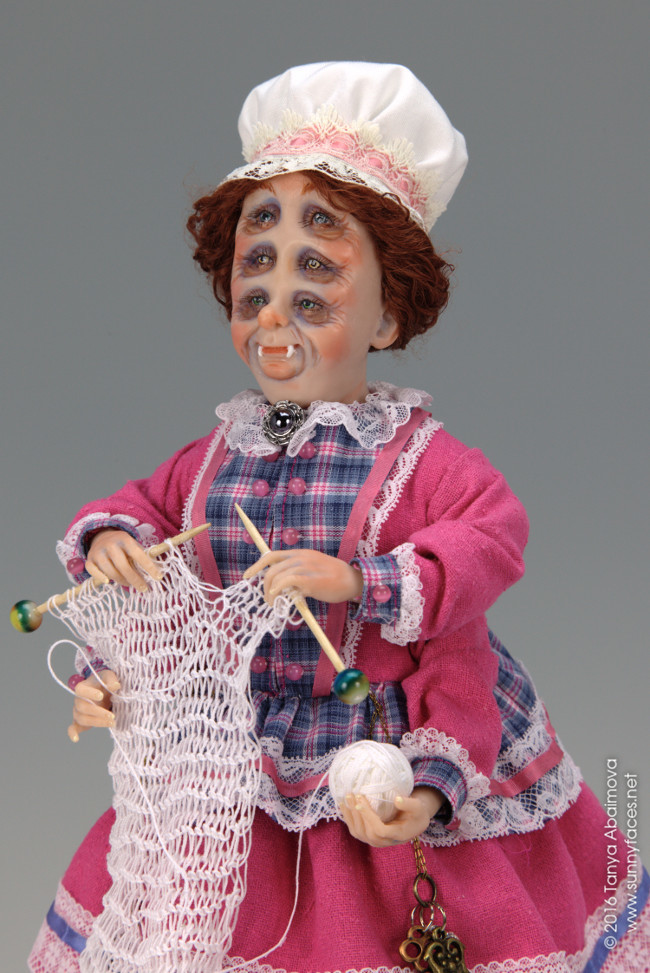 Mrs. Lightfoot - One-Of-A-Kind Doll by Tanya Abaimova. Creatures Gallery 