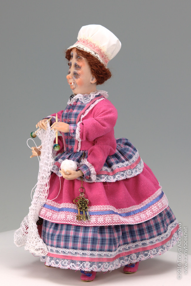 Mrs. Lightfoot - One-Of-A-Kind Doll by Tanya Abaimova. Creatures Gallery 