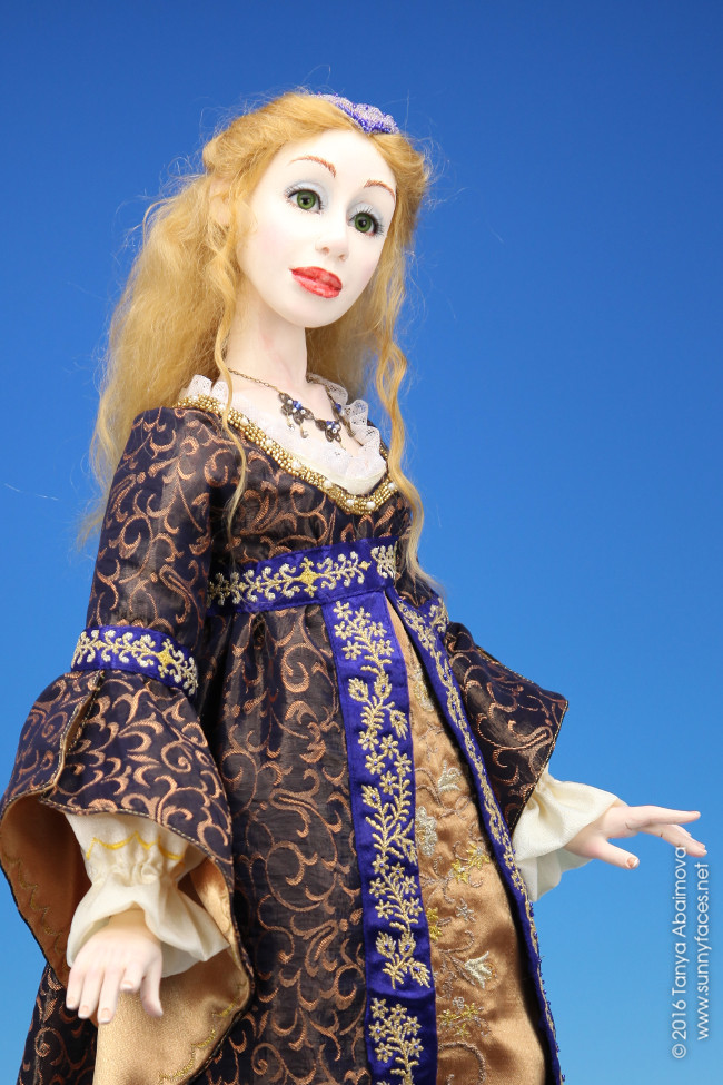 Rebecca - One-Of-A-Kind Doll by Tanya Abaimova. Characters Gallery 