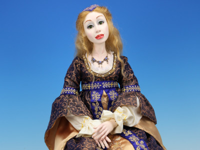 Rebecca - One-of-a-kind Art Doll by Tanya Abaimova