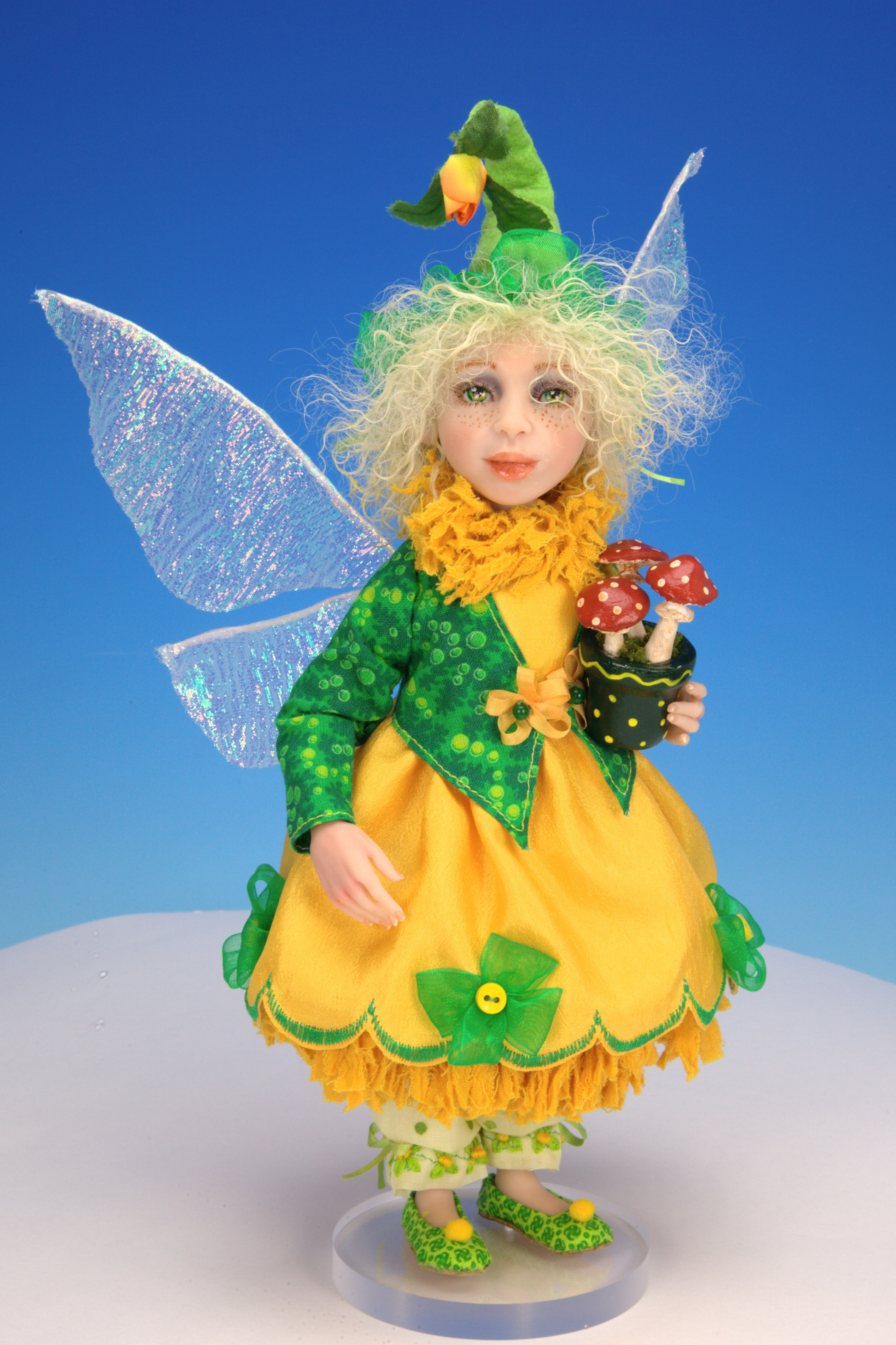 Dandelion - One-Of-A-Kind Doll by Tanya Abaimova. Creatures Gallery 