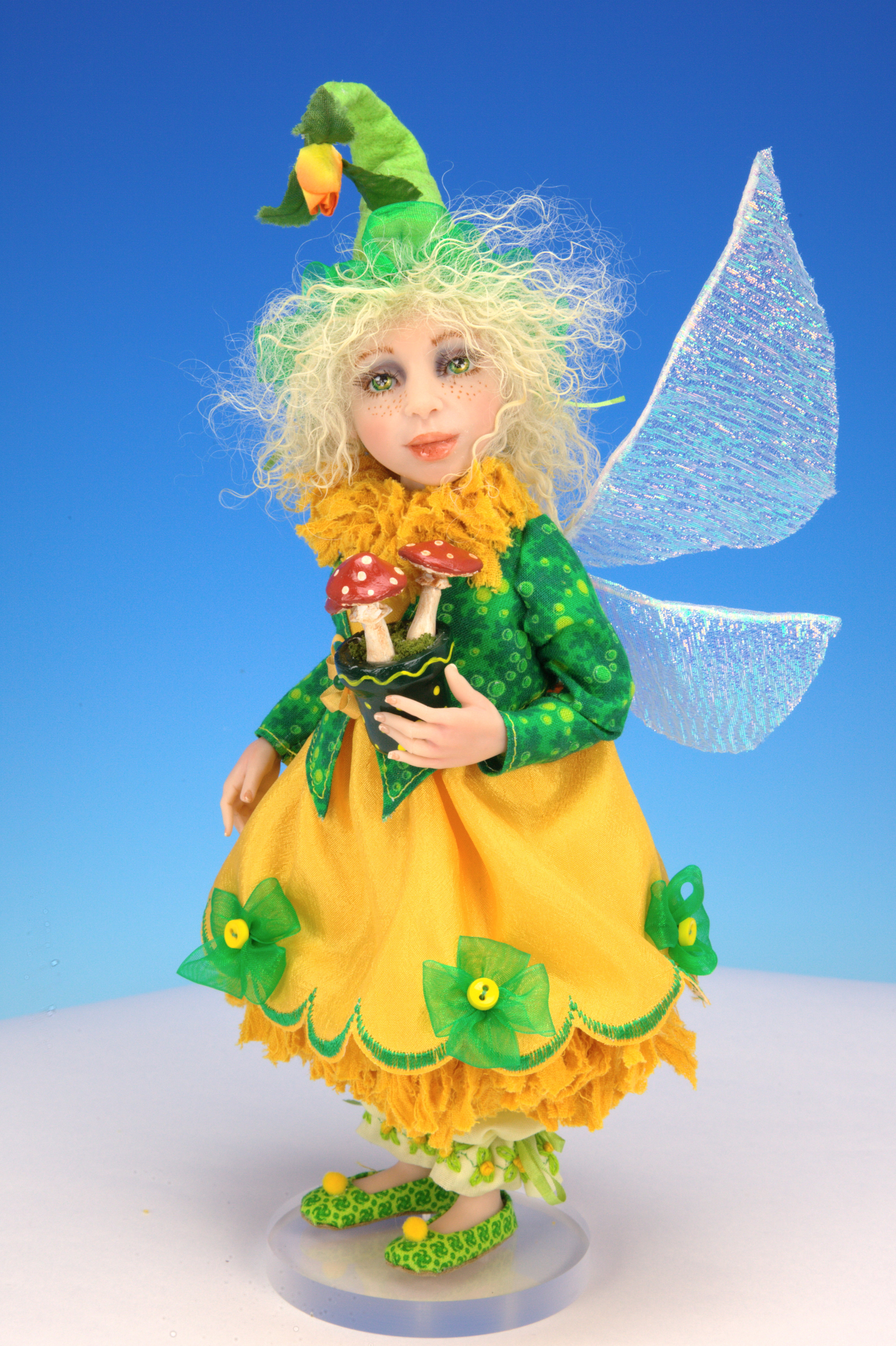 Dandelion - One-Of-A-Kind Doll by Tanya Abaimova. Creatures Gallery 