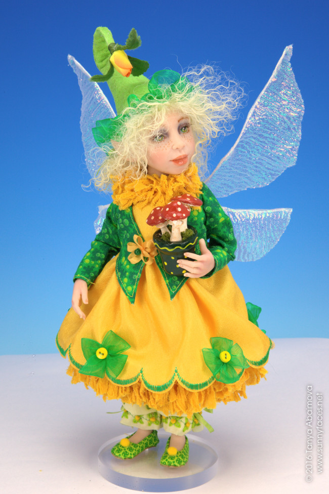 Dandelion - One-Of-A-Kind Doll by Tanya Abaimova. Creatures Gallery 