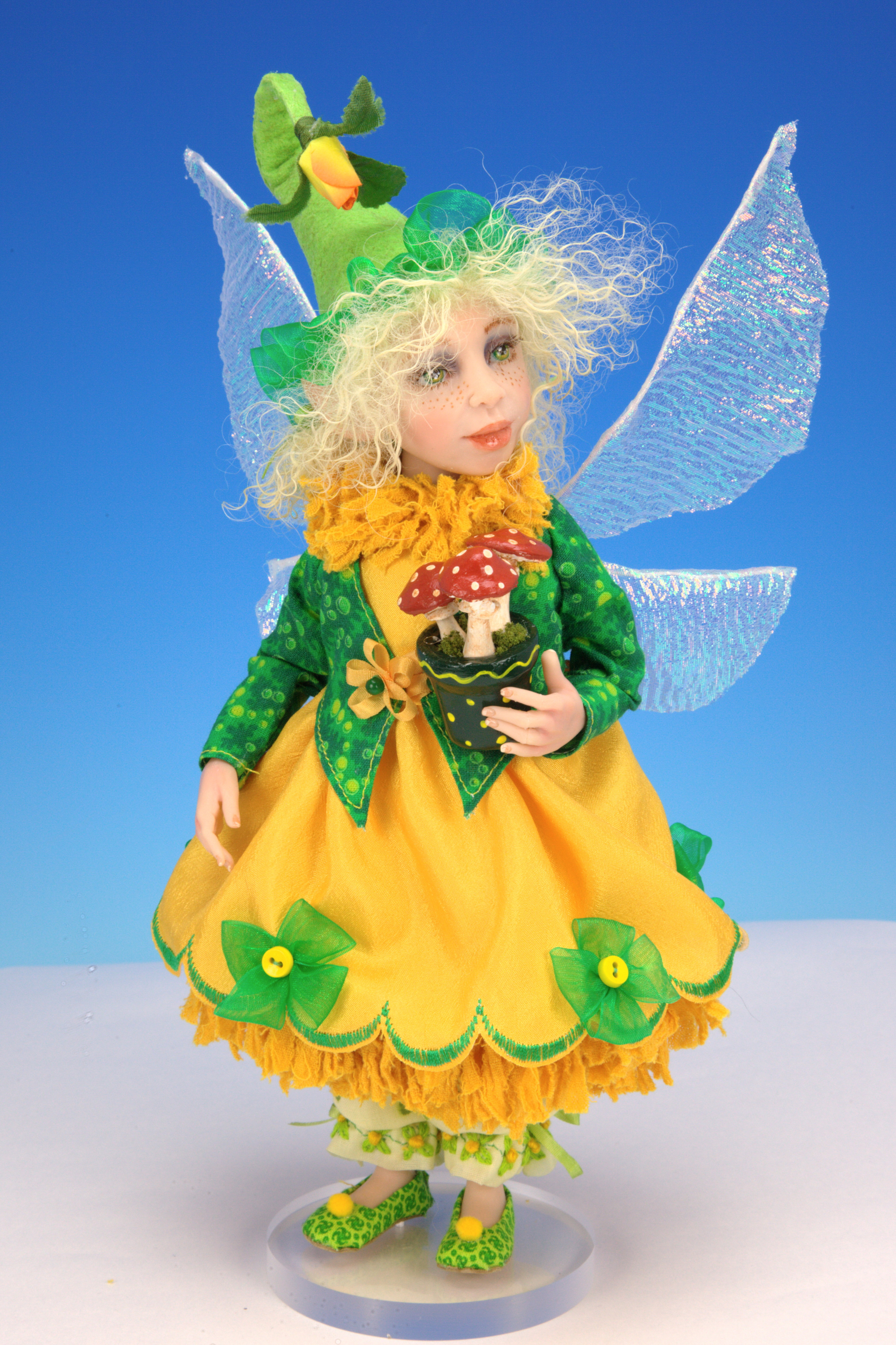 Dandelion - One-Of-A-Kind Doll by Tanya Abaimova. Creatures Gallery 