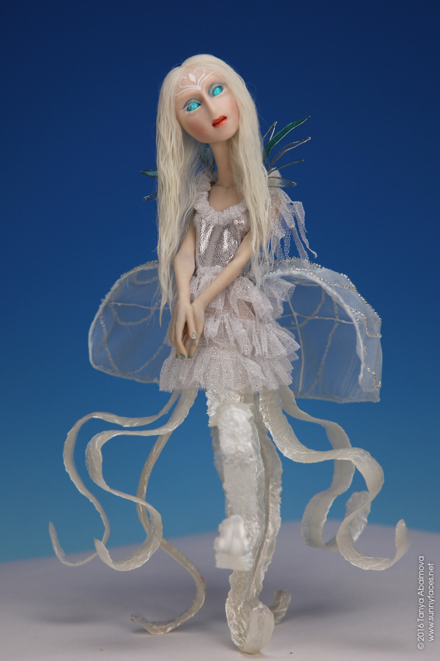 Jelly Fish - One-Of-A-Kind Doll by Tanya Abaimova. Creatures Gallery 