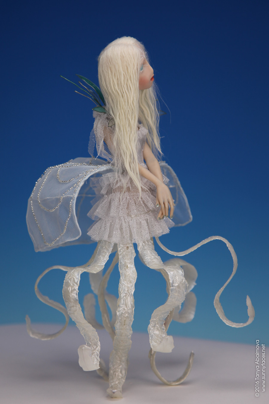 Jelly Fish - One-Of-A-Kind Doll by Tanya Abaimova. Creatures Gallery 