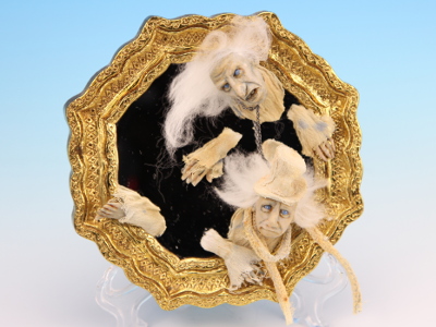 Ghost Mirror - One-of-a-kind Art Doll by Tanya Abaimova