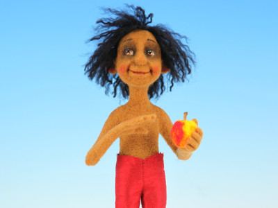 Mowgli - One-of-a-kind Art Doll by Tanya Abaimova