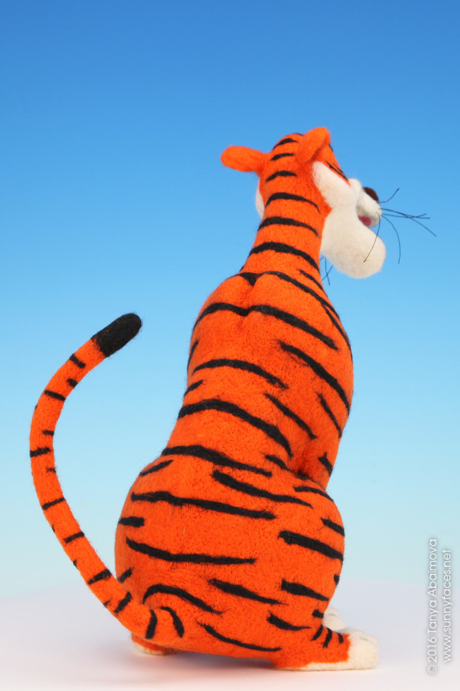 Shere Khan - One-Of-A-Kind Doll by Tanya Abaimova. Soft Sculptures Gallery 