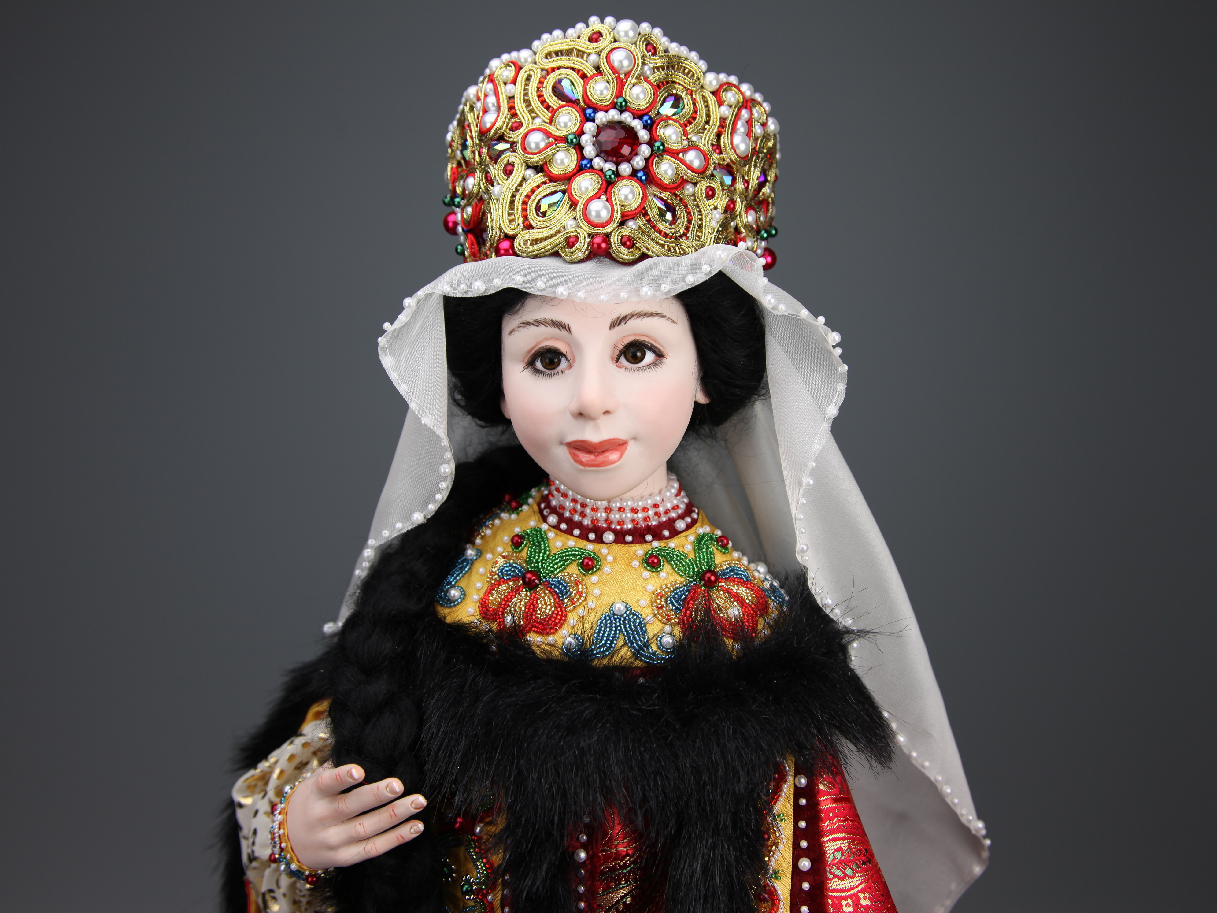 Katherine - One-of-a-kind Art Doll by Tanya Abaimova