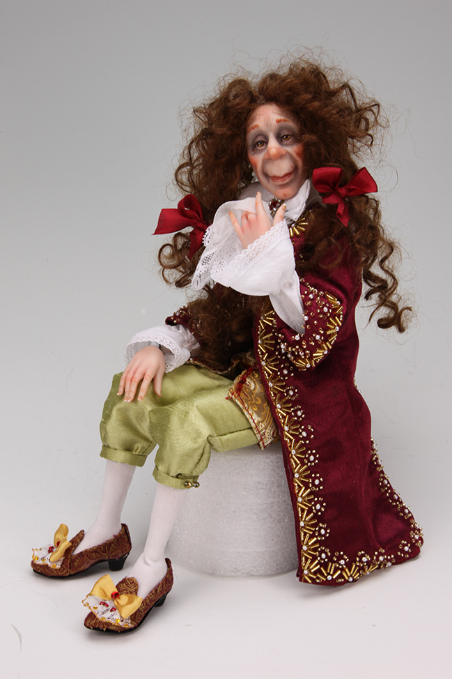 Marquise deLamode - One-Of-A-Kind Doll by Tanya Abaimova. Characters Gallery 