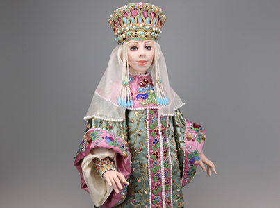 Olga - One-of-a-kind Art Doll by Tanya Abaimova