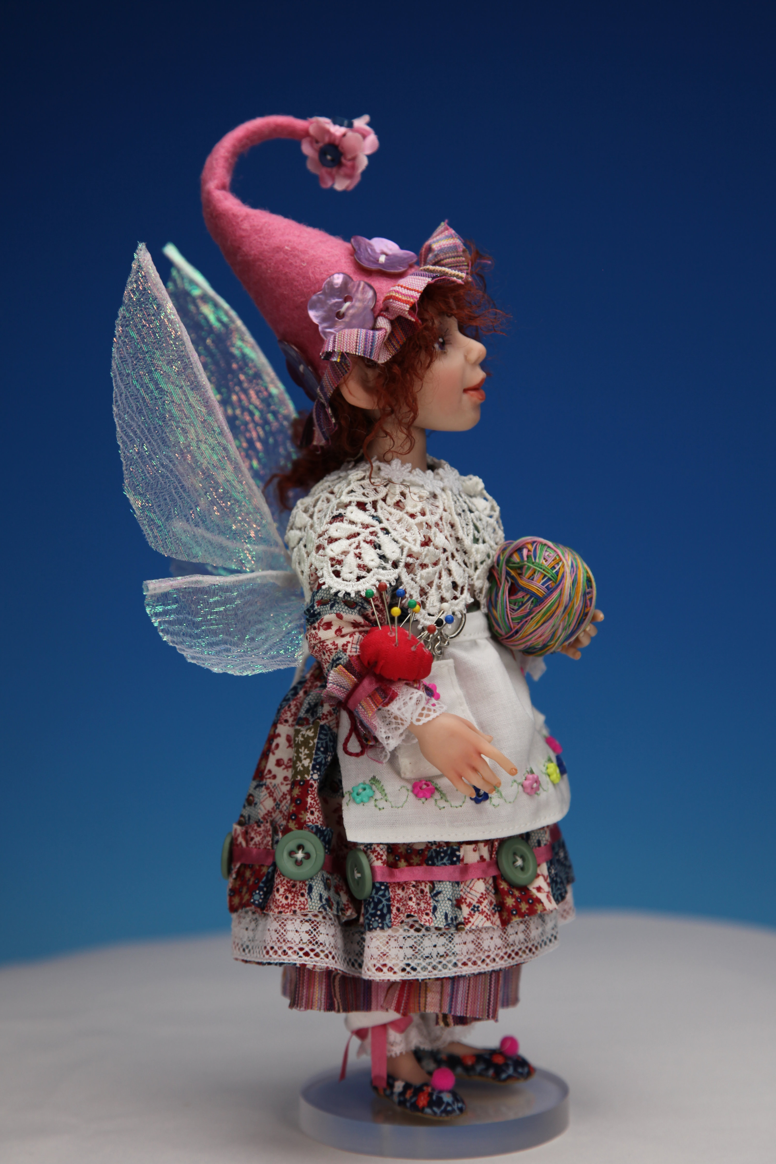 Button - One-Of-A-Kind Doll by Tanya Abaimova. Creatures Gallery 