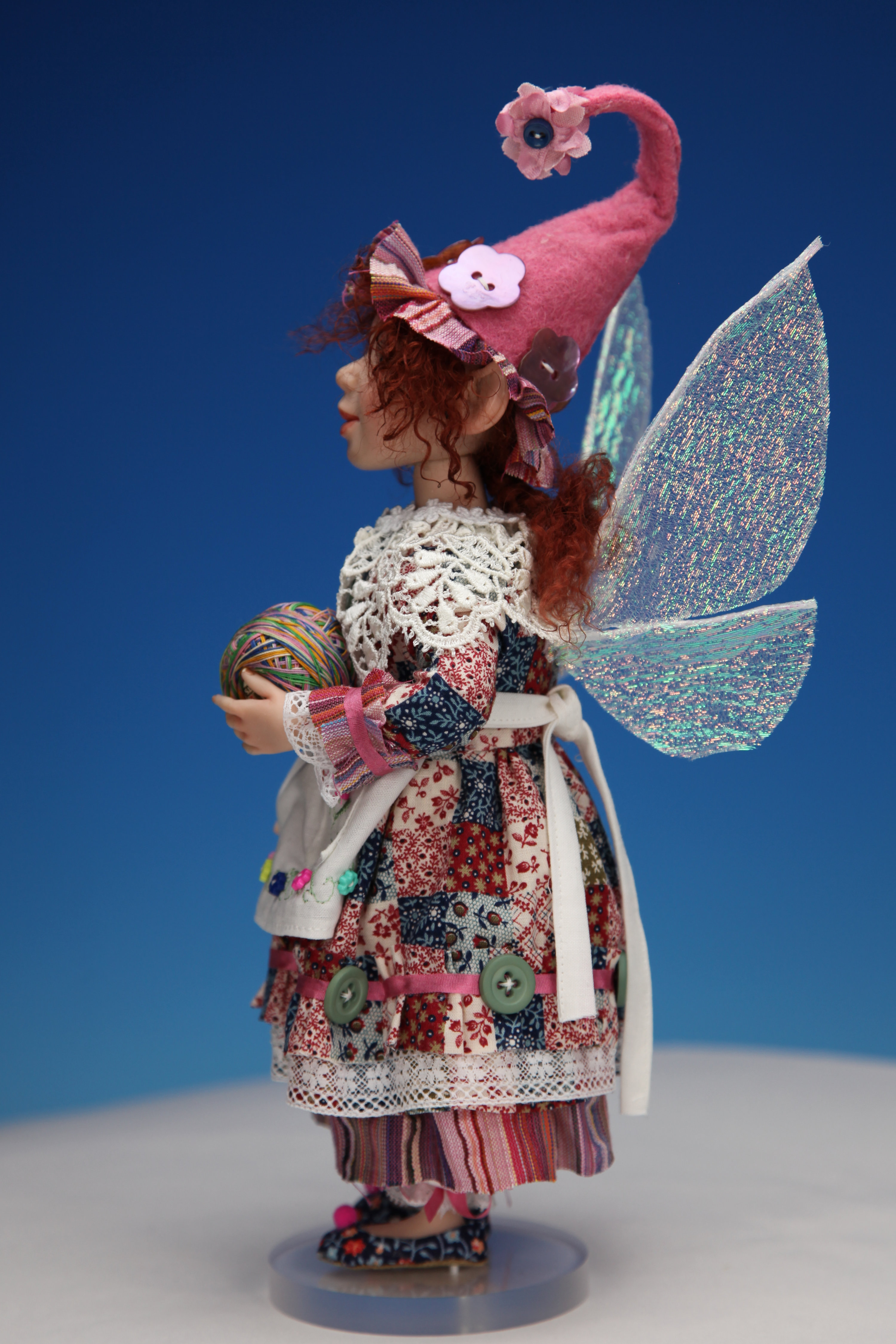 Button - One-Of-A-Kind Doll by Tanya Abaimova. Creatures Gallery 