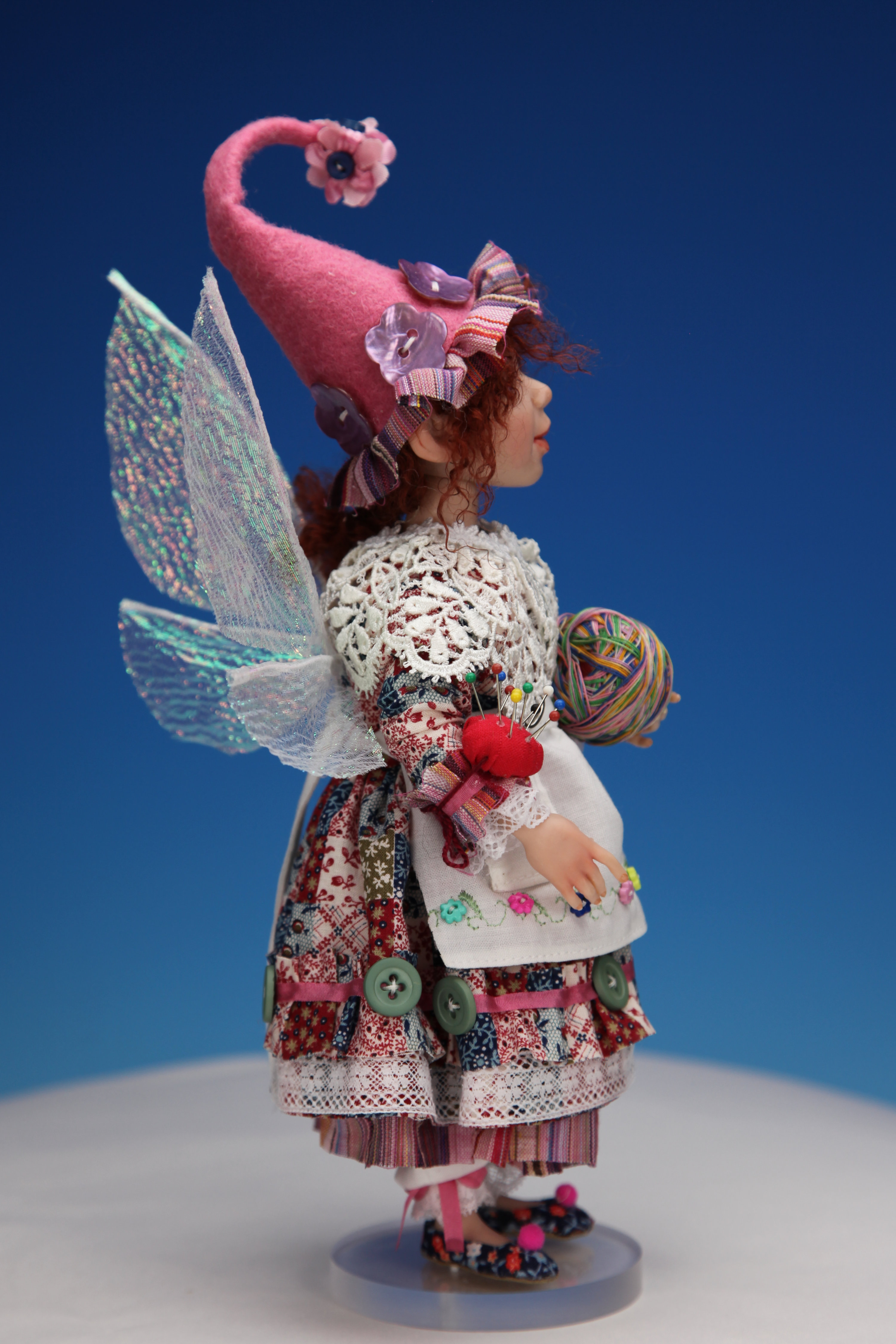 Button - One-Of-A-Kind Doll by Tanya Abaimova. Creatures Gallery 